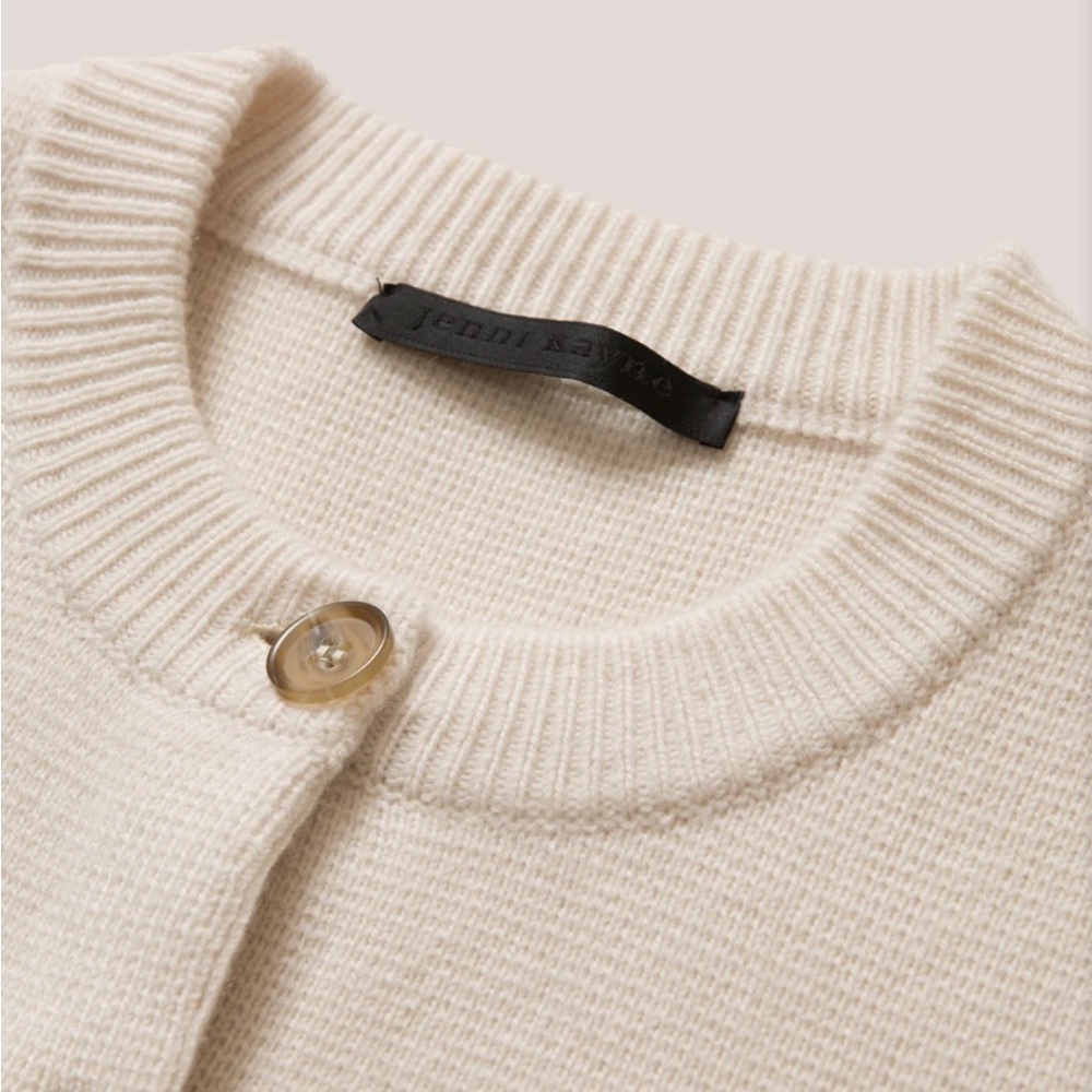 Jenni Kayne Cooper Cardigan - Ivory - NWT - Size XS - Picture 5 of 5